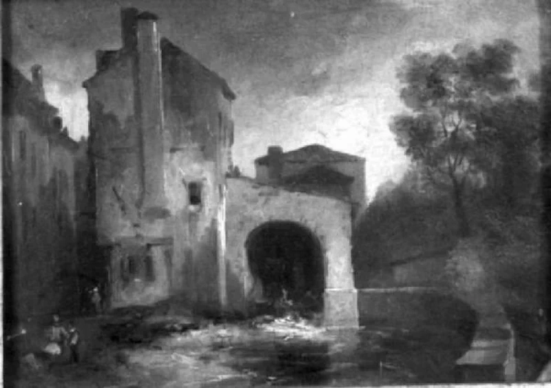 Paesaggio con mulino - Museo Camuno, Breno